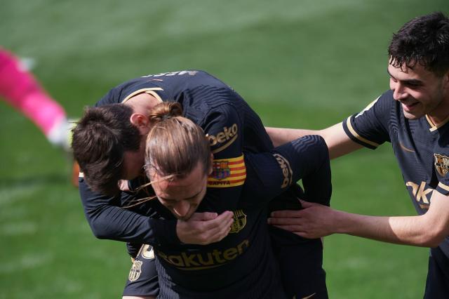 世界杯比赛直播地址-【西甲】格列兹曼梅开阿森霍神扑 巴萨2比1客胜潜艇